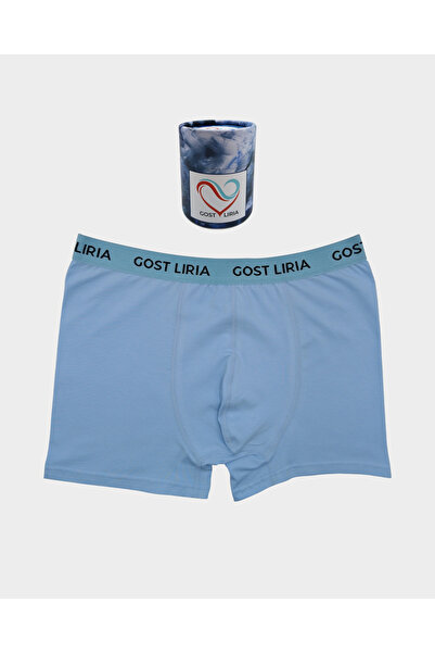 GOST LİRİA - Boxeri pentru bărbați Soft Blue, albaștri