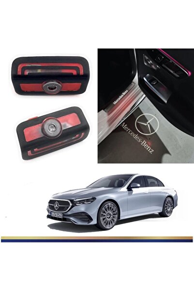 beyaztuning Mercedes E-Serisi W214 Kapı Altı Hayalet Logo Orjinal Lazer Led