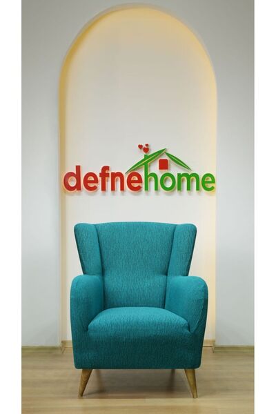defnehome collection Jakar Kumaş Lastikli Kayma Yapmayan Tek Kişilik 1 Adet B...