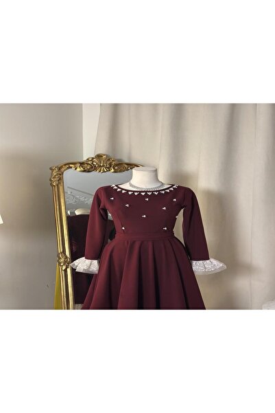 vanus fashion 5929 -فستان ميدي (لونين)