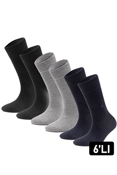 Just inner Men's Socks 6-Piece Winter Set (Bamboo)