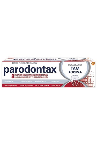 Parodontax Tam Koruma Beyazlatıcı Diş Macunu 75 Ml ( 1 Adet )