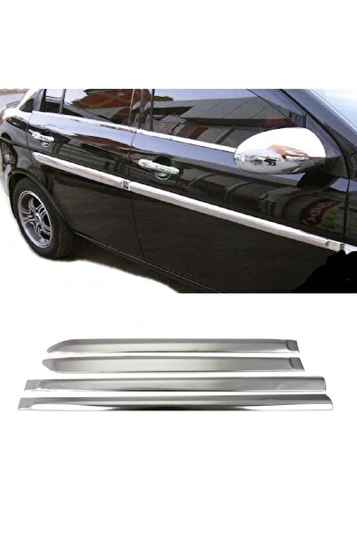 MYTUNİNG Hyundai Accent Era Uyumlu Krom Yan Kapı Çıtası 2006 Üzeri 4 Kapı Pas...