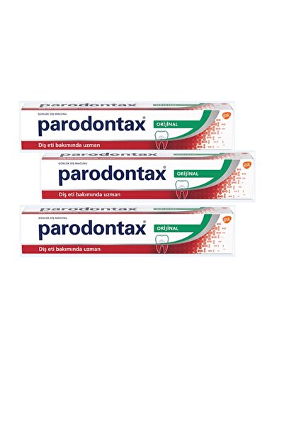 Parodontax Orijinal Diş Macunu 75 Ml * 3 Adet