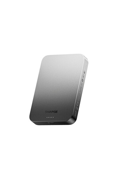 Sharge AeroMag 10.000mAh 20W Ultra Slim MagSafe Powerbank - 14.3mm İnce - N52...