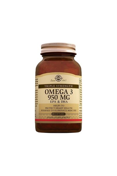 Solgar Omega-3 950 mg 100 Kapsül