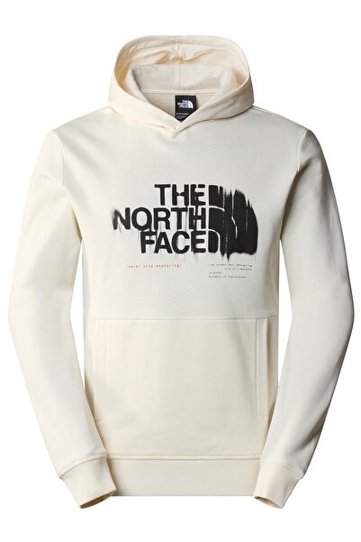 THE NORTH FACE M Graphic Hoodie 3 Men's Casual Sweatshirt NF0A87ETQLI1 Cream