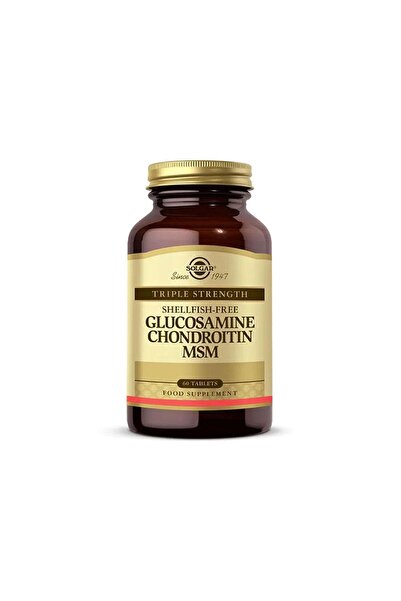 Solgar جلوكوزامين كوندروتين إم إس إم 60 قرص مكمل غذائي