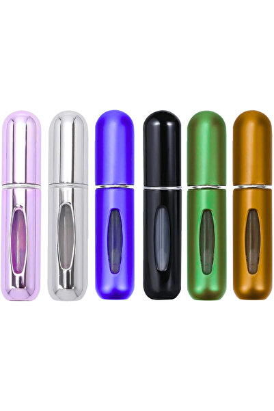 ENAR عبوة من 6 زجاجات رذاذ عطر صغيرة قابلة لإعادة التعبئة - بخاخات سفر محمولة...