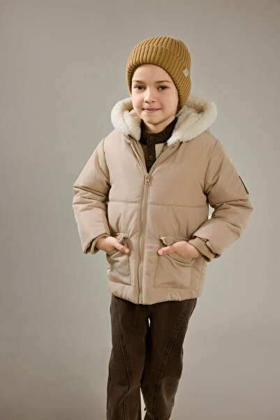 DeFacto Водоустойчива яке с качулка, подплатено с флис, за момчета A2843A525WN