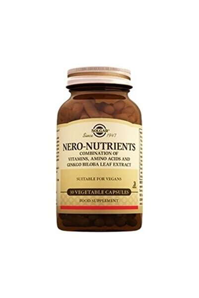 Solgar Nero Nutrients 30 Kapsül