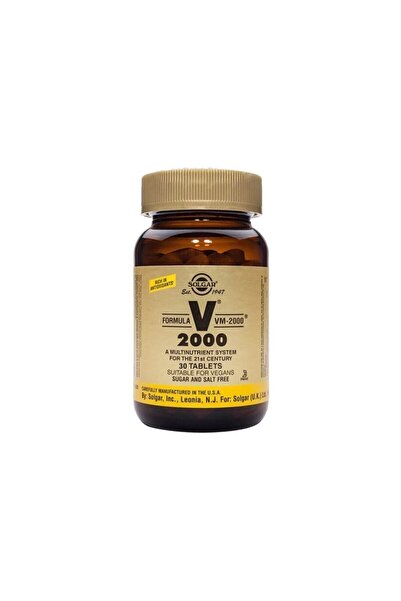 Solgar Vm 2000 Multi Vitamin 30 Tablet