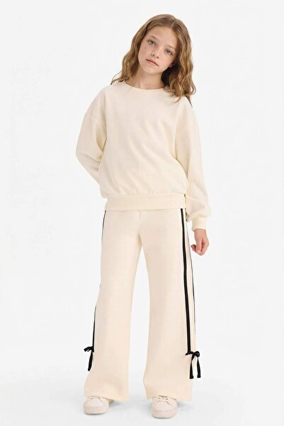 DeFacto Дънки с широки крачоли за момичета G6274A825WN