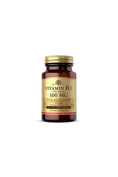 Solgar Thiamin Vitamin B1 - 100 Mg