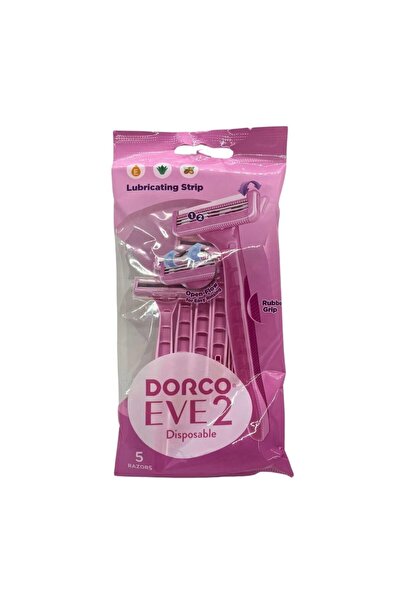 Dorco Ever Joy 2 pentru femei, baie, 2 lame, cu lubrifiant, pachet de 5
