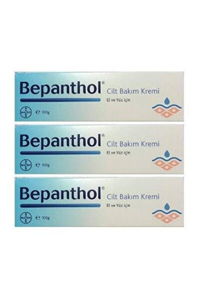 Bepanthol Cilt Bakım Kremi 100 gr 3 Adet