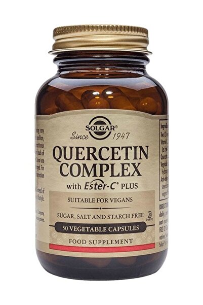Solgar Quercetin Complex with Ester C Plus 50 Capsules