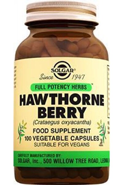 Solgar Hawthorne Berry 100 Kapsül