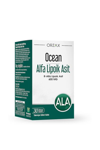 Ocean Alpha Lipoic Acid 600 Mg 30 Tablets - (: 08/2025)