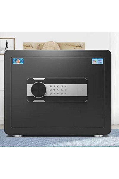 HAKAN KASA Bouri D-25 Sarsıntı Alarmlı Ev Tipi Kasa Siyah