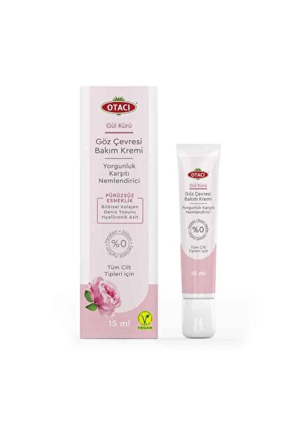 Otacı Gül Kürü Göz Çevresi Bakım Kremi Tüm Ciltler Için 15 ml