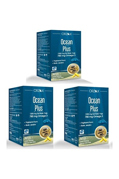 Ocean Plus 1200 mg 50 Kapsül 3 Adet