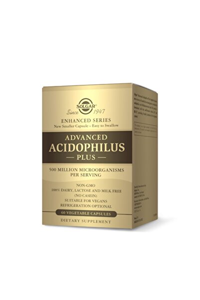 Solgar Advanced Acidophilus Plus 60 Kapsül