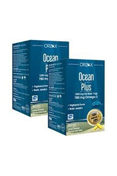 Ocean Plus 1200 Mg 50 Capsules 2 Pieces