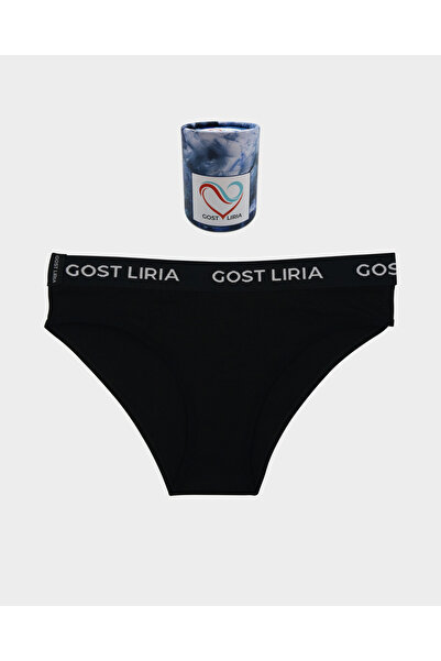 GOST LİRİA - Root Women's Slip Panties Black