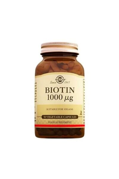 Solgar Biotin 1000 Mcg 50 Kapsül
