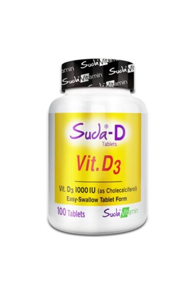 Suda Collagen Suda Vitamin D3 1000 IU 100 Tablet