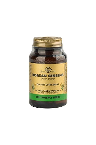 Solgar Korean Ginseng 50 Kapsül