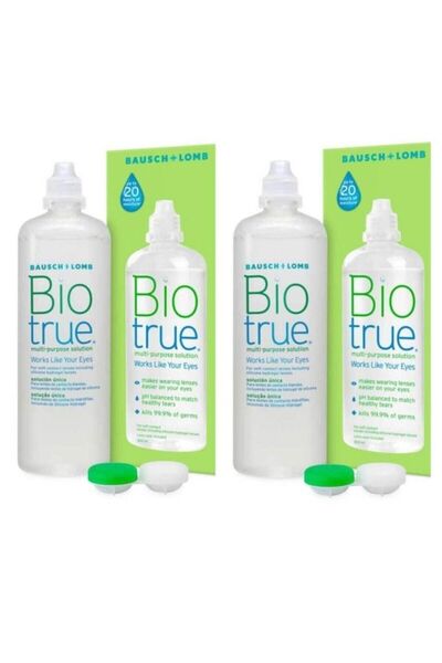 Biotrue Bıo True 300 ml 2 Adet Lens Solüsyonu Skt:09/2024