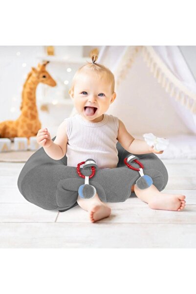 ESPEBA Rattle Gray Baby Sitting Support Cushion Baby Seat