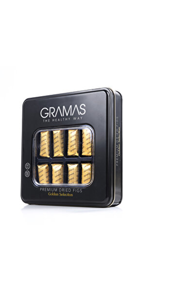 GRAMAS Çukulat Premium Kuru İncir Teneke Kutu 330 gr(2025 YENİ SEZON ÜRÜNÜ)