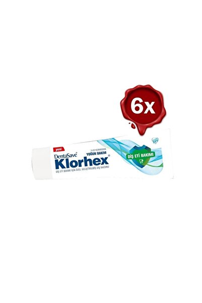 Dentasave Klorhex Diş Macunu Yoğun Bakım 75 Ml X 6