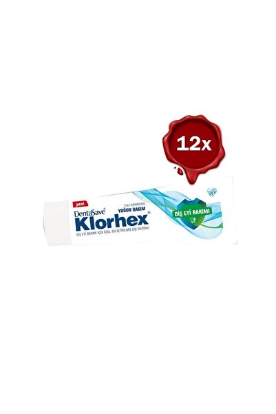 Dentasave Klorhex Diş Macunu Yoğun Bakım 75 Ml X 12