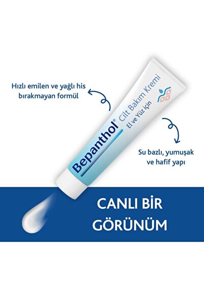 Bepanthol Cilt Bakım Kremi El ve Yüz Için 30 gr 2adet