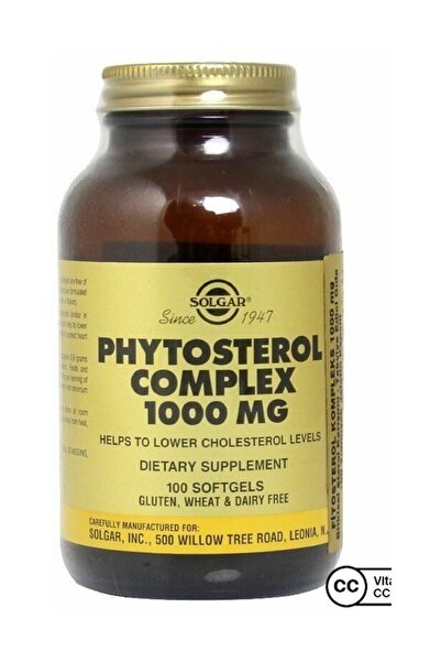 Solgar Phytosterol Complex 1000 Mg 100 Kapsül