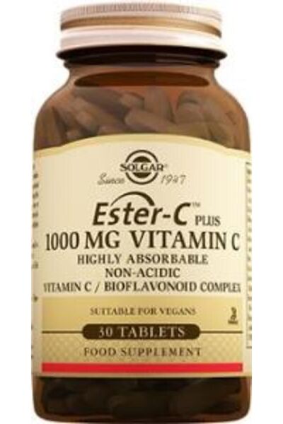 Solgar Ester-c Plus 1000 Mg 30 Tablet