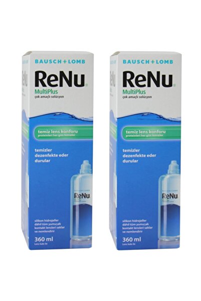 Renu Multiplus Lens Solüsyonu 360 Ml 2'li