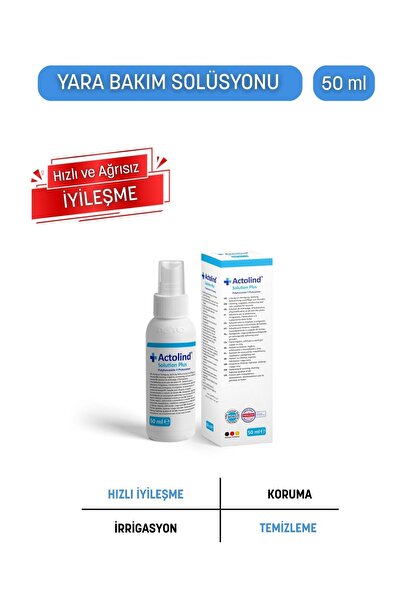 Actolind Solution Plus 50 ml - Yara Bakım Solüsyonu