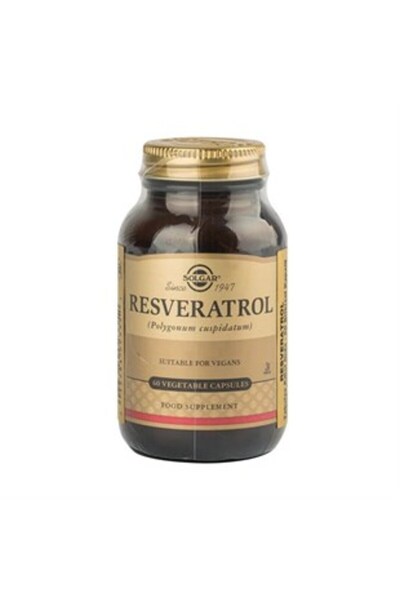 Solgar Resveratrol 60 Kapsül
