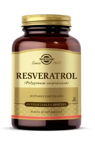 Solgar Resveratrol 60 Kapsül