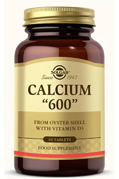 Solgar Calcium Oyster Shell 600 Mg 60 Tablets