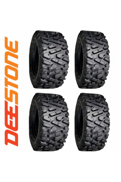 Genel Markalar Deestone 26x8.00-14 & 26x10.00-14 6 Kat D944 Desen Takım Atv L...