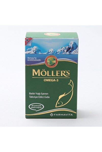 Farmavita Möllers Omega-3 Food - 60 Soft Capsules Supplement