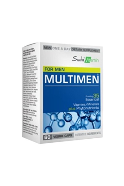 Suda Vitamin For Men Multimen 60 Kapsül