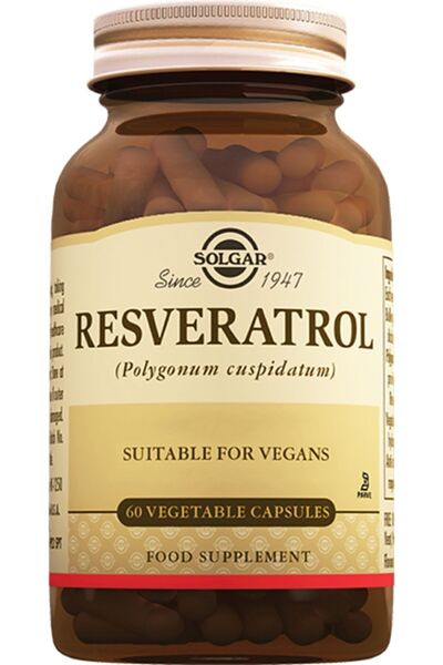Solgar Resveratrol 60 Kapsül