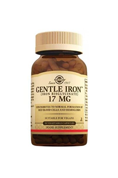 Solgar Gentle Iron 17 Mg 90 Kapsül